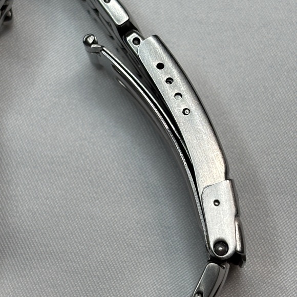 Fossil Steel Women's Wristwatch Stainless Steel Blue Date FS-2593 100 Meters - Picture 5 of 11